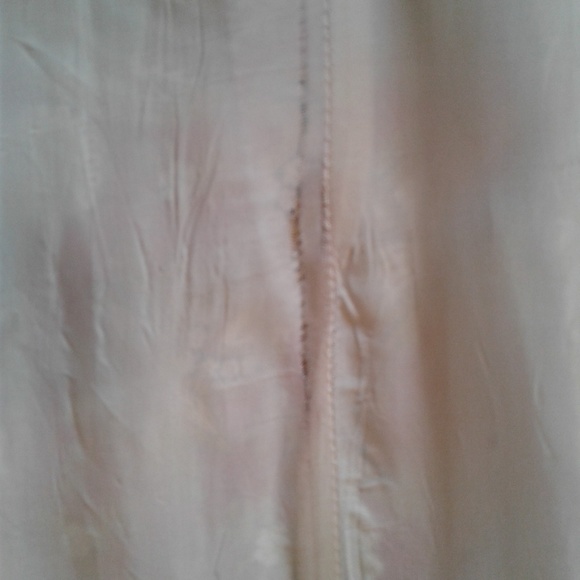 SOLD! Vintage Macy's Silk Red Paisley Maxi Skirt - Picture 8 of 8